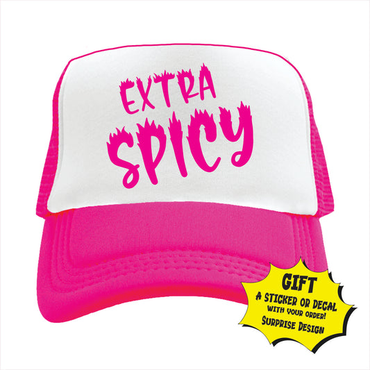 Extra Spicy Trucker Hat Cap