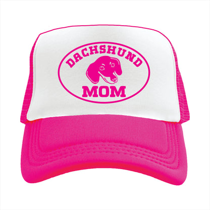 Dachshund Mom Trucker Hat Cap