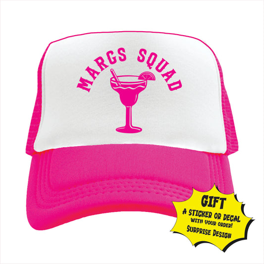 Margs Squad Trucker Hat Cap
