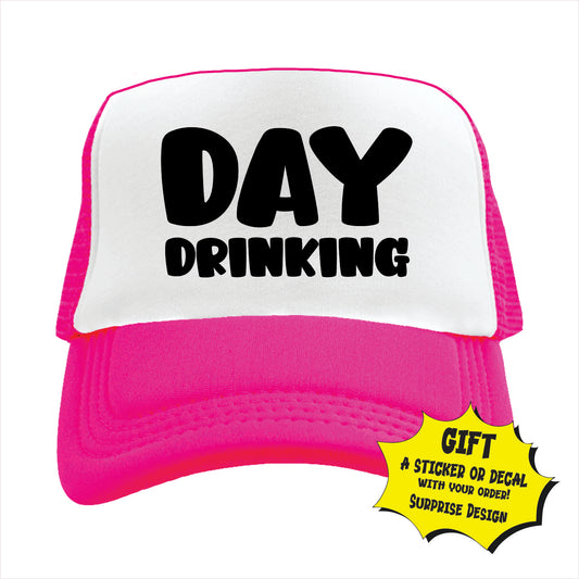 Day Drinking Trucker Hat Cap