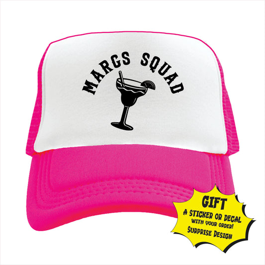Margs Squad Trucker Hat Cap