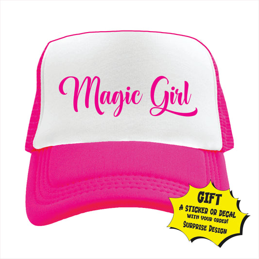 Magic Girl Trucker Hat Cap
