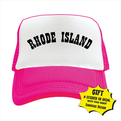 Rhode Island Trucker Hat Cap