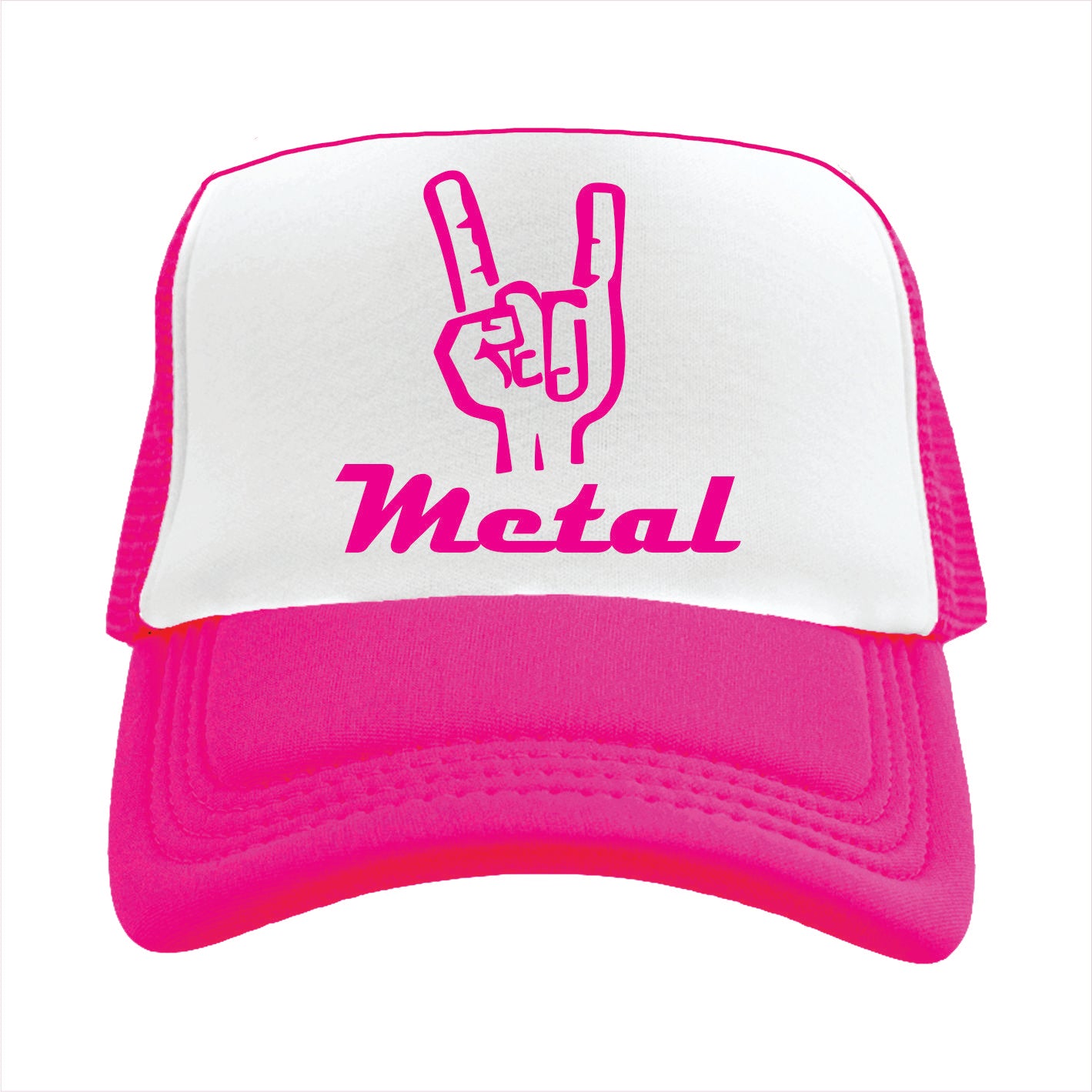 METAL Trucker Hat Cap
