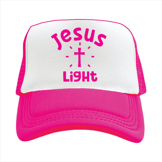 Jesus Light Trucker Hat Cap