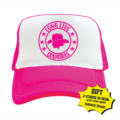 Long Live Cowgirls Hat Cap