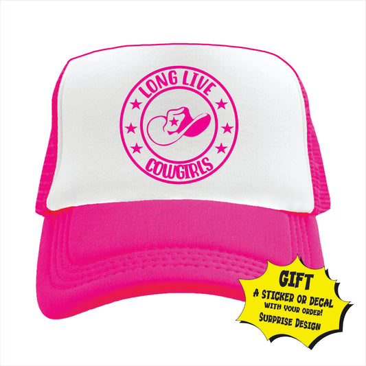 Long Live Cowgirls Trucker Hat Cap