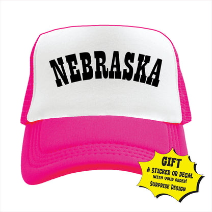 Nebraska Trucker Hat Cap