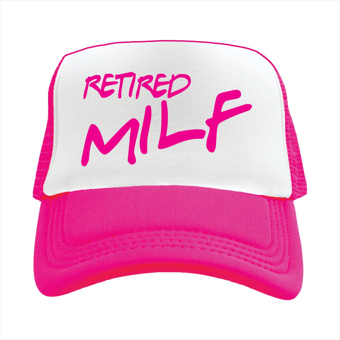 Retired Milf Trucker Hat Cap
