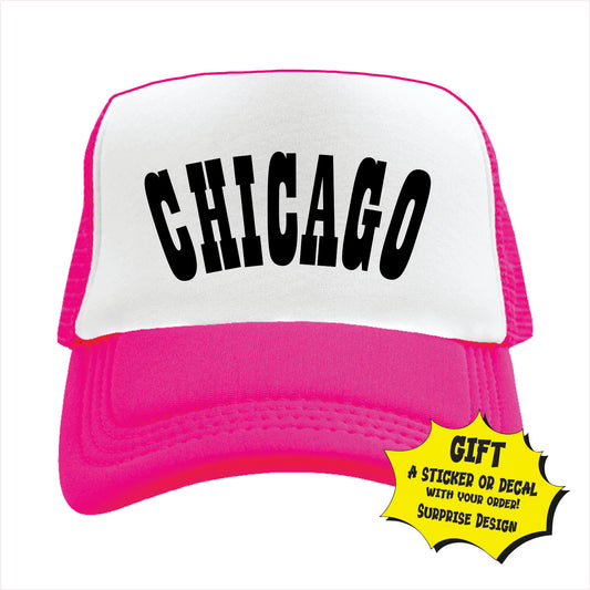 Chicago Trucker Hat Cap