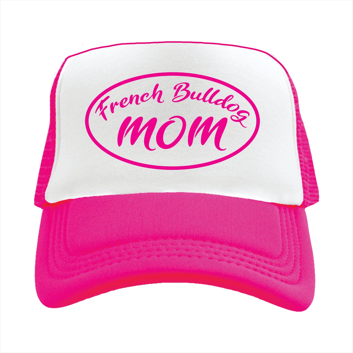 French Bulldog Mom Trucker Hat Cap