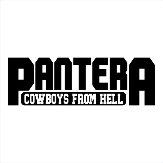 Pantera Band Decal