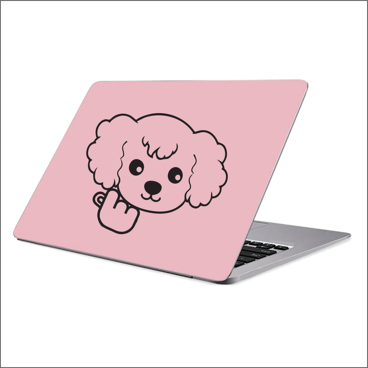 Poodle Vinyl Decal