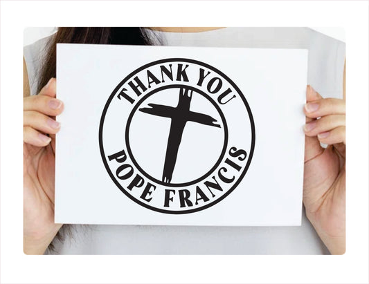 Pope Francis Decal Sticker - FREE shipping