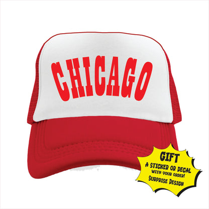 Chicago Trucker Hat Cap