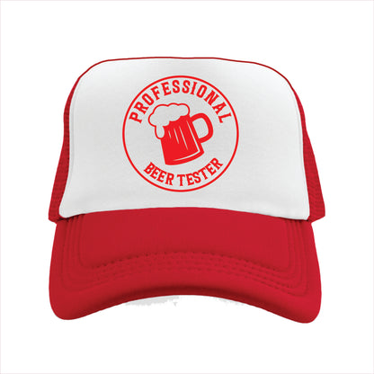 PROFESSIONAL BEER TESTER Trucker Hat Cap