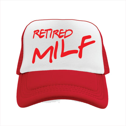 Retired Milf Trucker Hat Cap