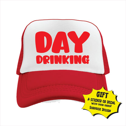 Day Drinking Trucker Hat Cap
