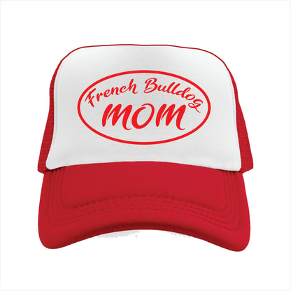 French Bulldog Mom Trucker Hat Cap