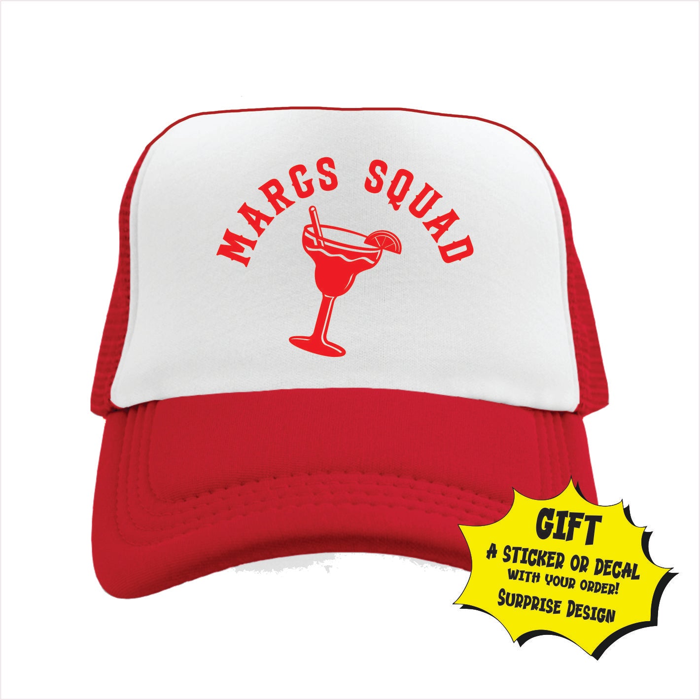 Margs Squad Trucker Hat Cap