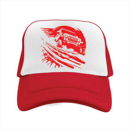 Jeep Offroad Trucker Hat Cap