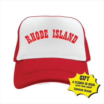 Rhode Island Trucker Hat Cap