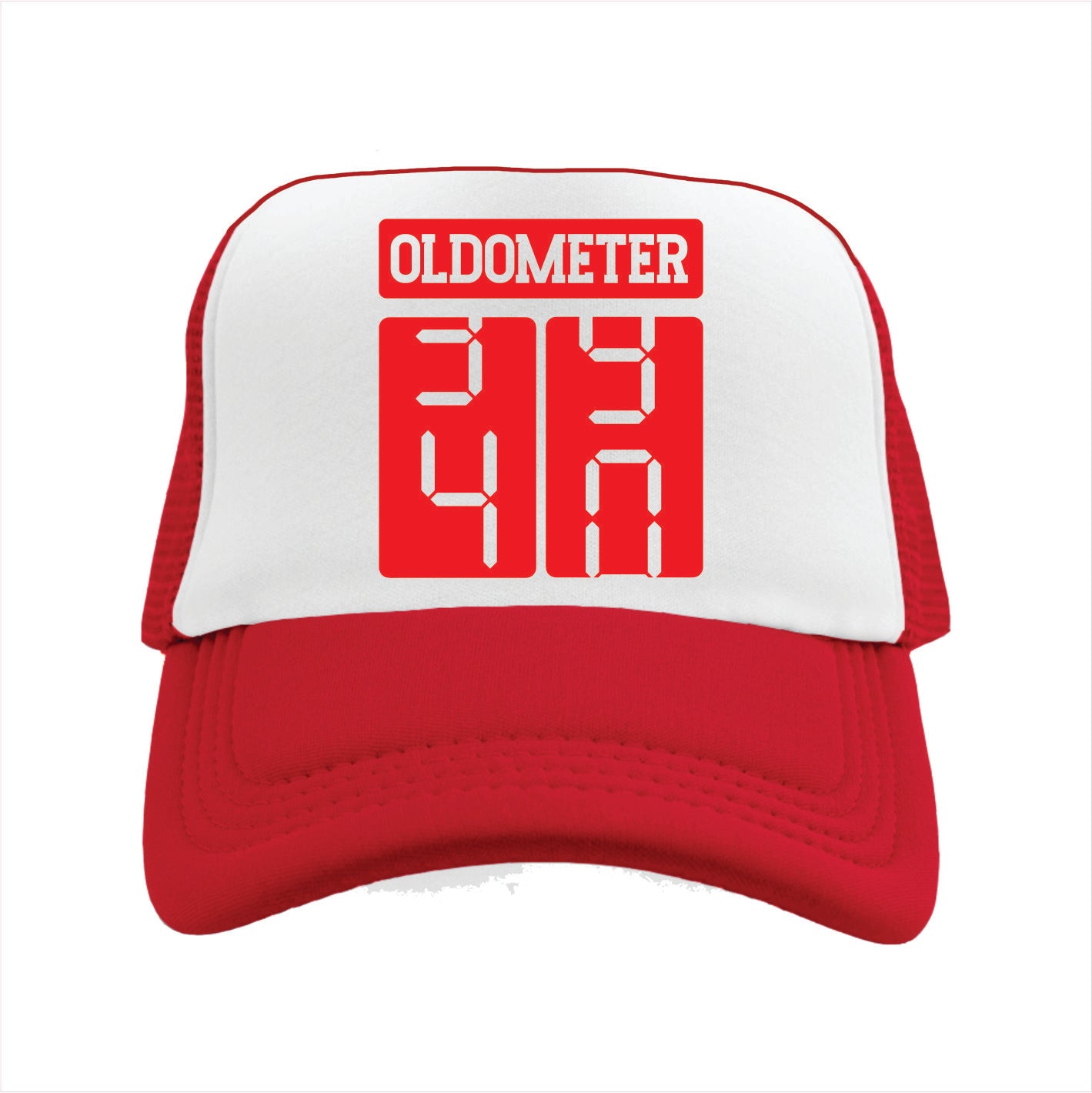 Birthday Gift Trucker Hats Oldometer - Forty Celebration Big 40