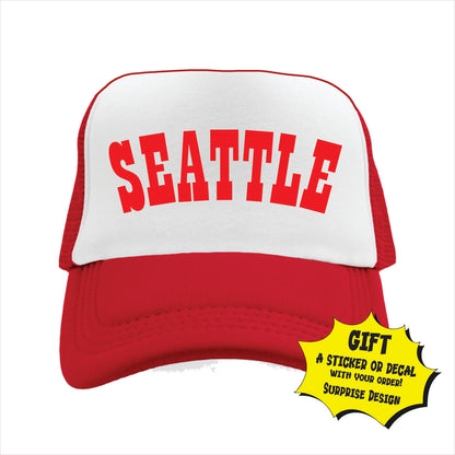 Seattle Trucker Hat Cap