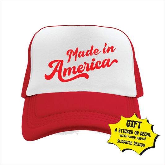 Made in America Trucker Hat Cap
