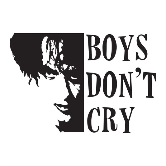 Robert Smith boys dont cry Decal