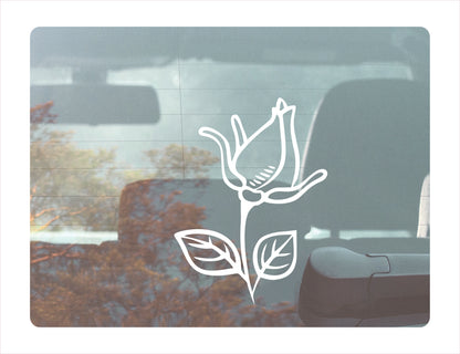 Rose Spring Vinyl Decal Sticker  FREE shipping