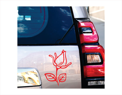 Rose Spring Vinyl Decal Sticker  FREE shipping