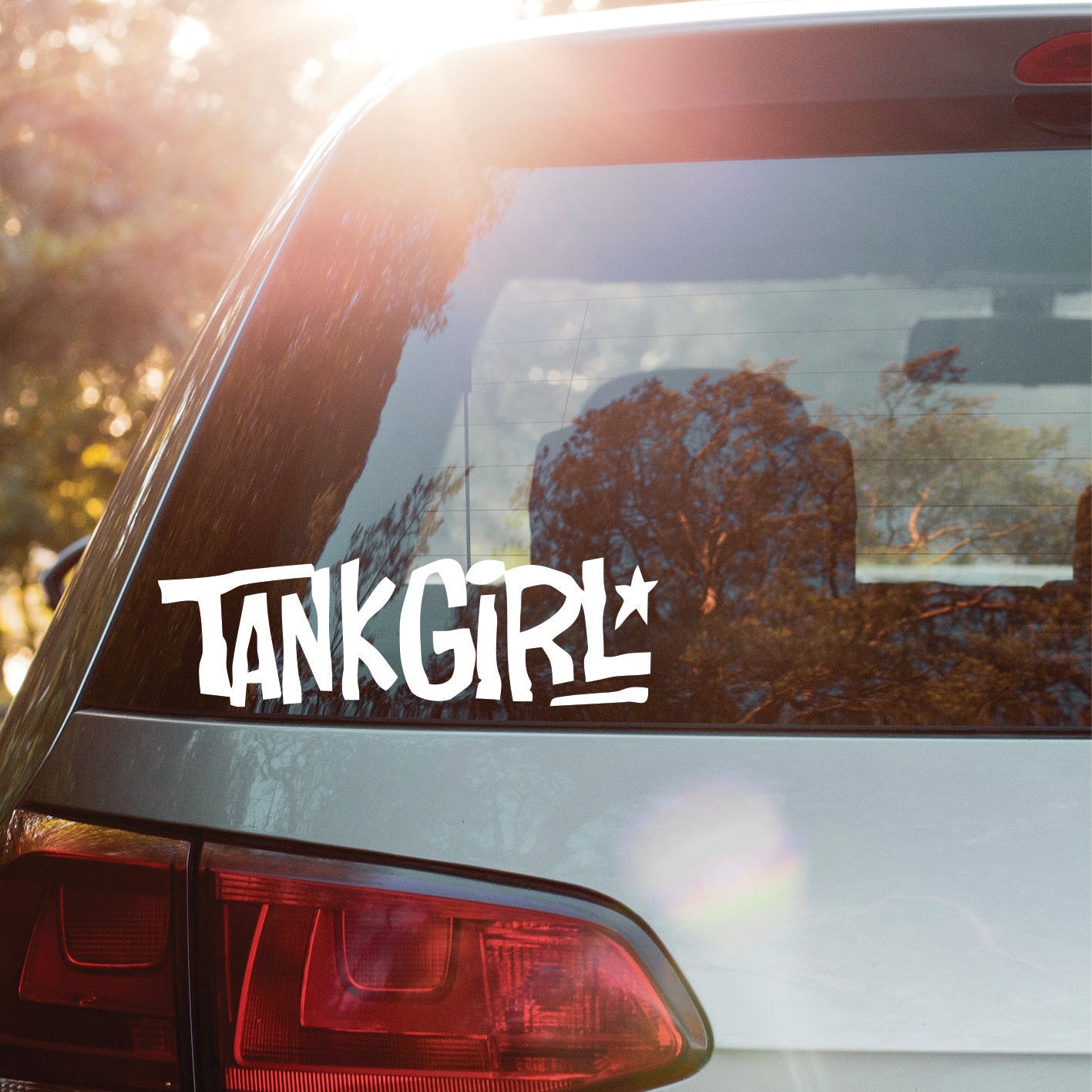 Tank Girl Decal Sticker