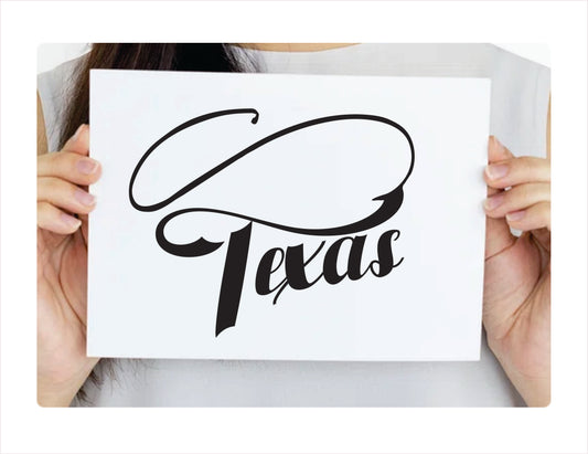 Texas Fishing Decal Sticker - FREE shipping