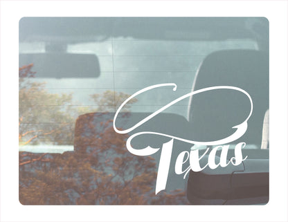Texas Fishing Decal Sticker - FREE shipping