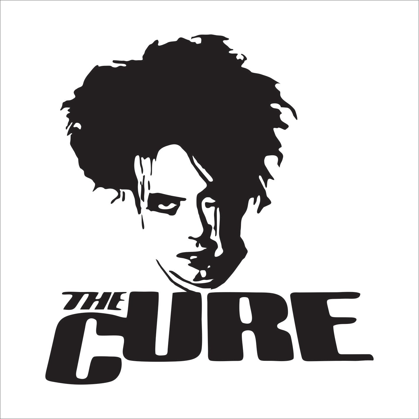 The Cure Vinyl Decal