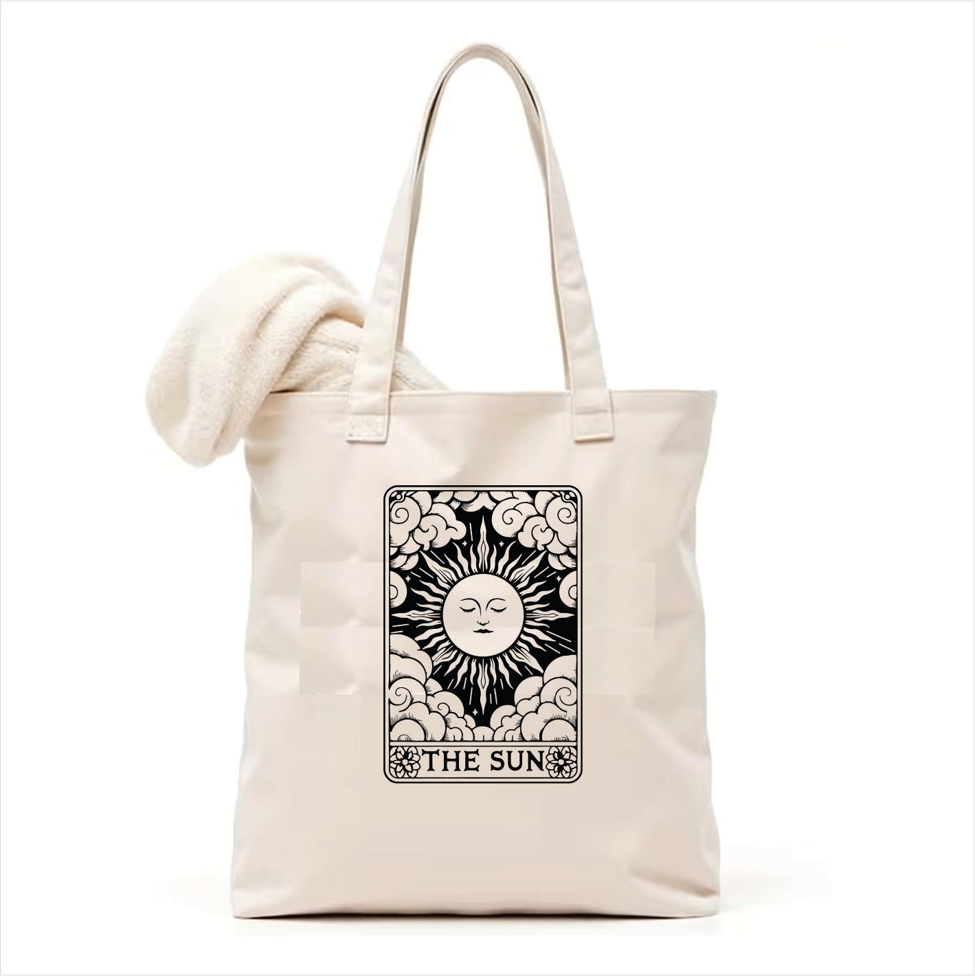 The sun tarot tote bag 3