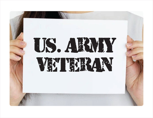 US. Army Veteran Decal Sticker - FREE shipping