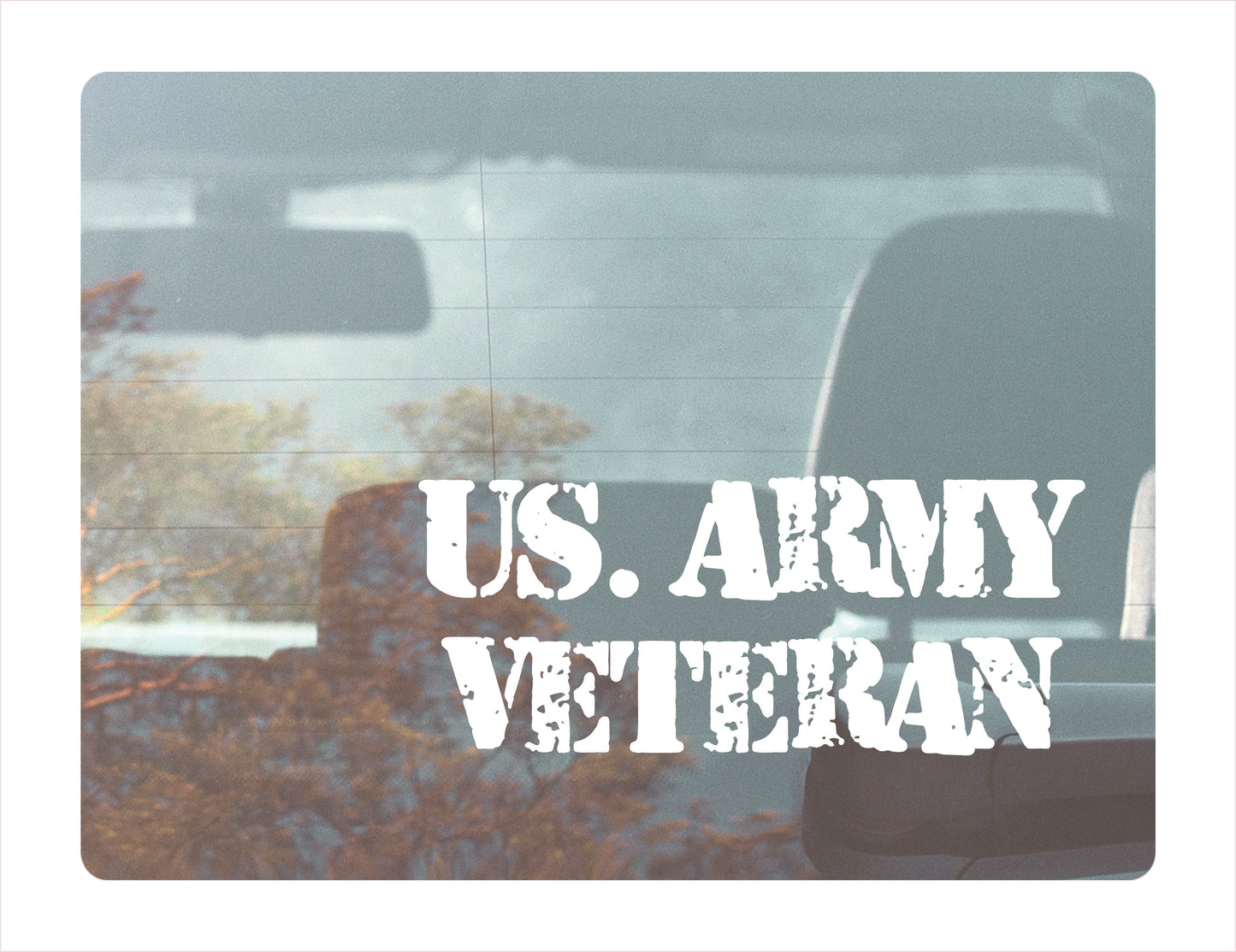 US. Army Veteran Decal Sticker - FREE shipping