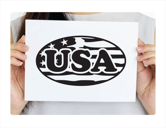 USA Decal Sticker - FREE shipping