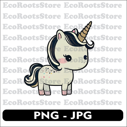 Unicorn PNG JPG Sublimation File