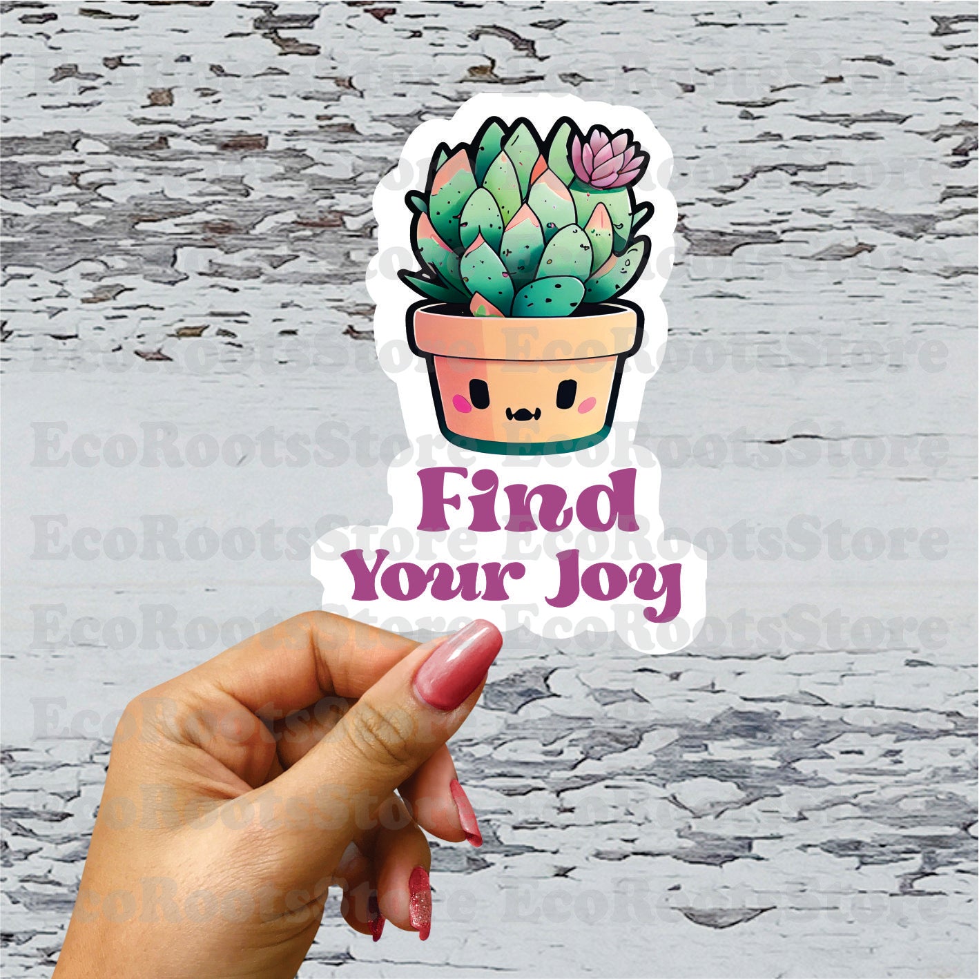 Find your joy Vinyl Sticker